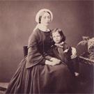 Louisa, Countess of Seafield and her son